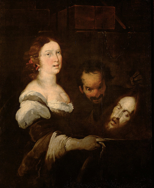 Salome with the head of St. John the Baptist by Bernardo Strozzi Judith painting art picture 芸術 美術